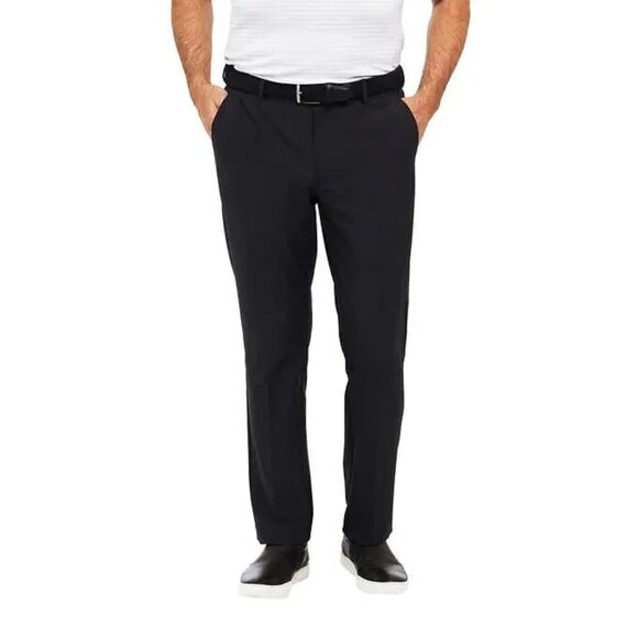 NEW Greg Norman Men's 36x30 Black Performance Pants Waistband - Picture 1 of 9